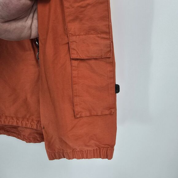 Vintage Polo Sport Anorak Light Jacket Ralph Lauren Orange Size XL Y2K Sunfaded - Picture 4 of 11